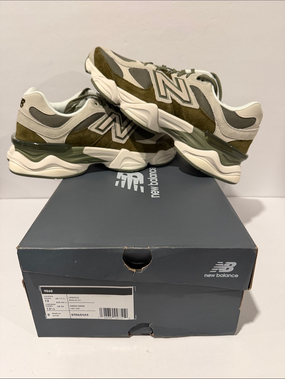 NB9060 ‘Olivine Dark Olivine’ Sz 12 (U90604A9)